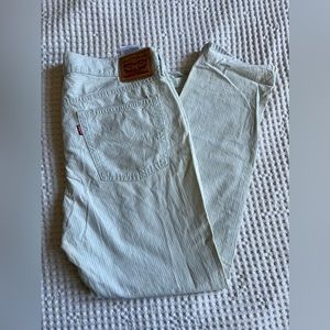 Levi Strauss pin strip boyfriend Jean